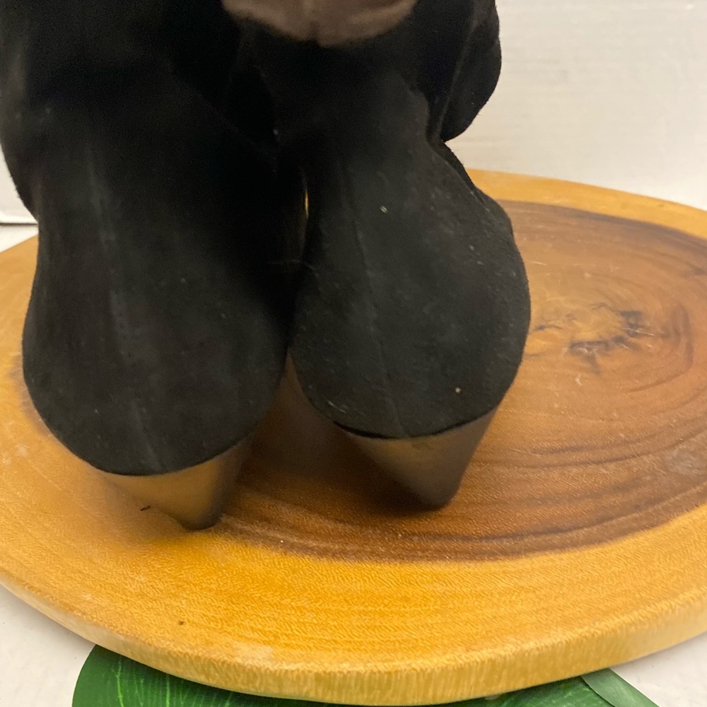 Phyllis Poland Suede Color Block Retro Boots - image 8